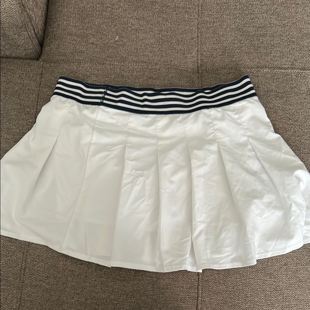 Kyodan White Skater Mini Skirt Athletic